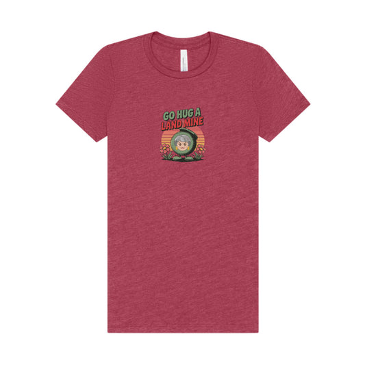 Go Hug a Land Mine — Dorothy Zbornak Retro Women's Tee (Light)