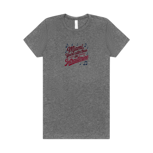 Cuter Than An Intrauterine — Golden Girls Women's Tee (Light)