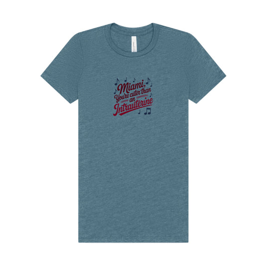 Cuter Than An Intrauterine — Golden Girls Women's Tee (Light)