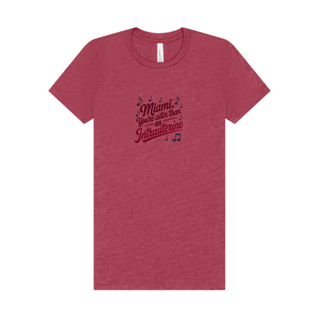 Cuter Than An Intrauterine — Golden Girls Women's Tee (Light)