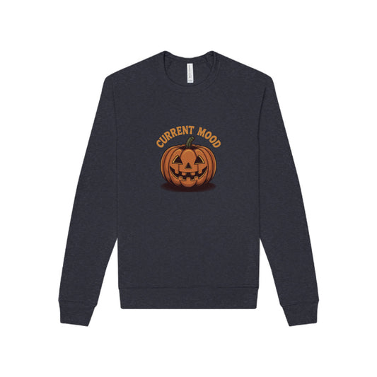 Current Mood (Vintage Jack) — Retro Halloween Sweatshirt (Dark)
