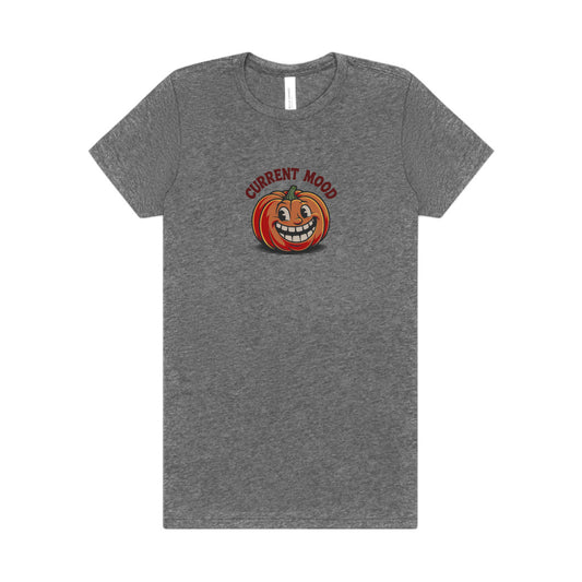 Current Mood (Toothy Jack) — Retro Halloween Women's Tee (Light)