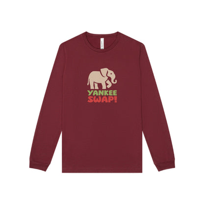 Yankee Swap! Christmas Party — Michael Scott Retro Long Sleeve (Dark)