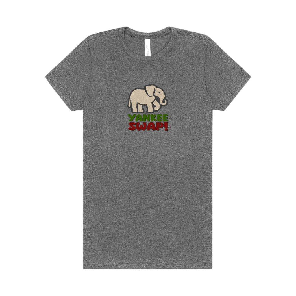 Yankee Swap! Christmas Party — Michael Scott Retro Women's Tee (Light)