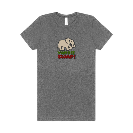 Yankee Swap! Christmas Party — Michael Scott Retro Women's Tee (Light)