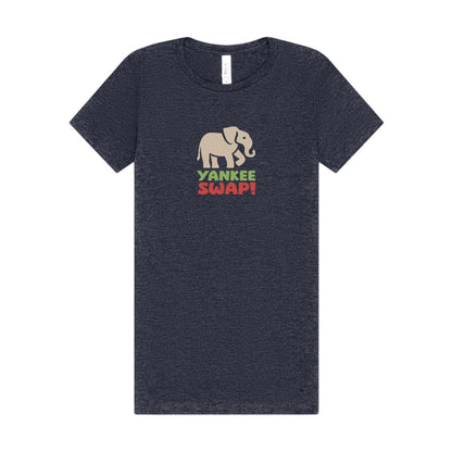 Yankee Swap! Christmas Party — Michael Scott Retro Women's Tee (Dark)