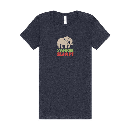 Yankee Swap! Christmas Party — Michael Scott Retro Women's Tee (Dark)