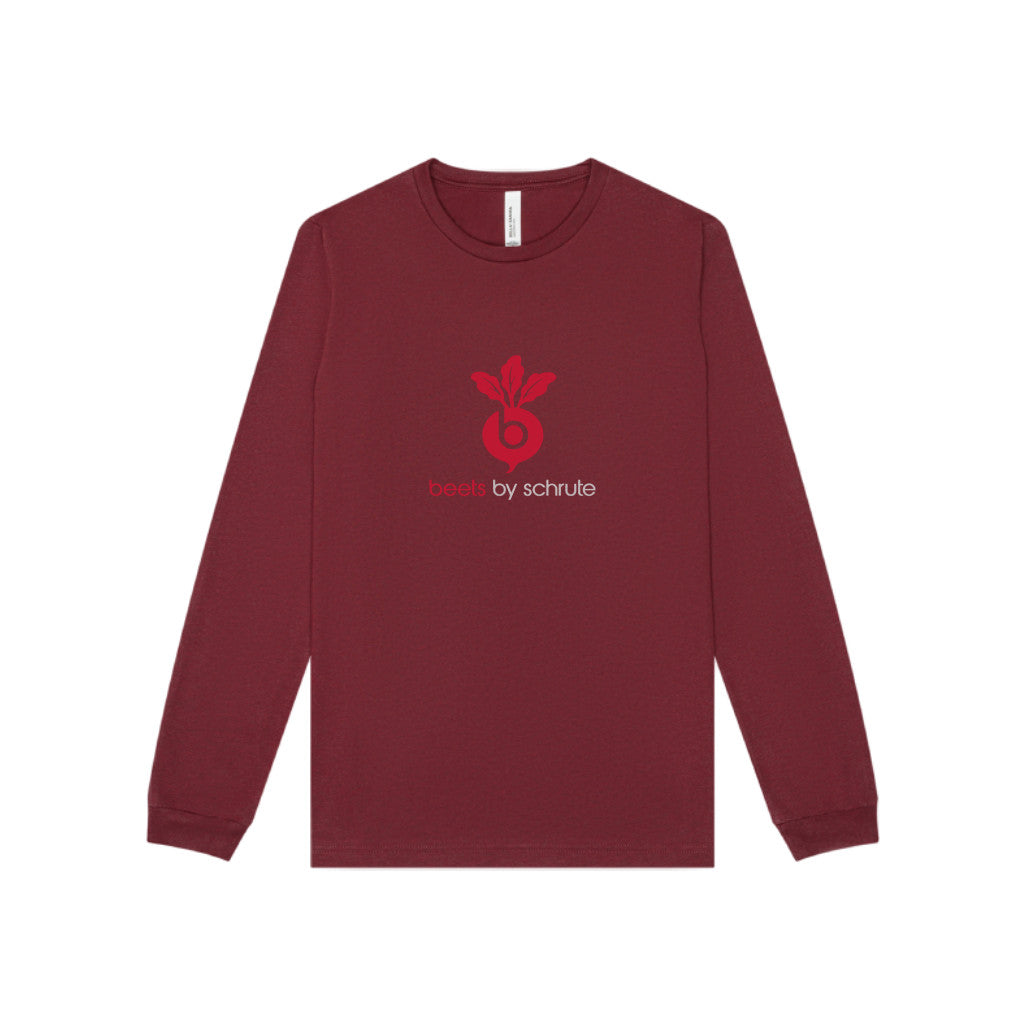 Beets by Schrute Parody Brand — The Office Long Sleeve (Dark)