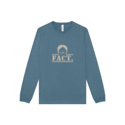 Dwight Schrute FACT. — The Office-Inspired Long Sleeve (Dark)