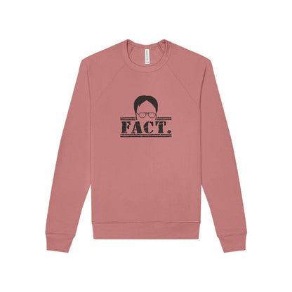 Dwight Schrute FACT. — The Office-Inspired Sweatshirt (Light)