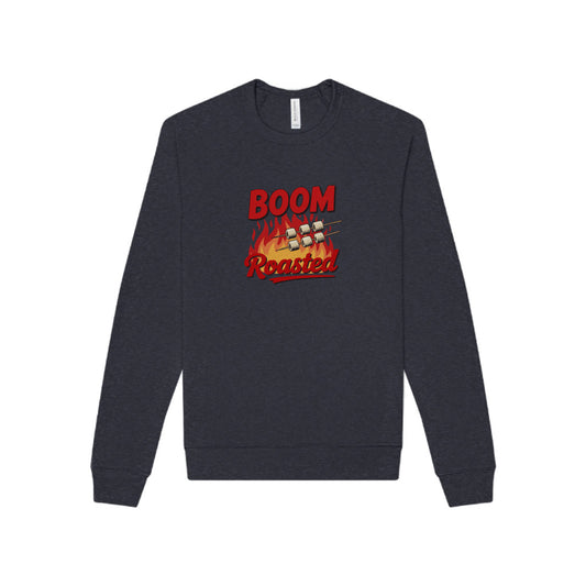 Boom, Roasted — Michael Scott Retro Sweatshirt (Dark)