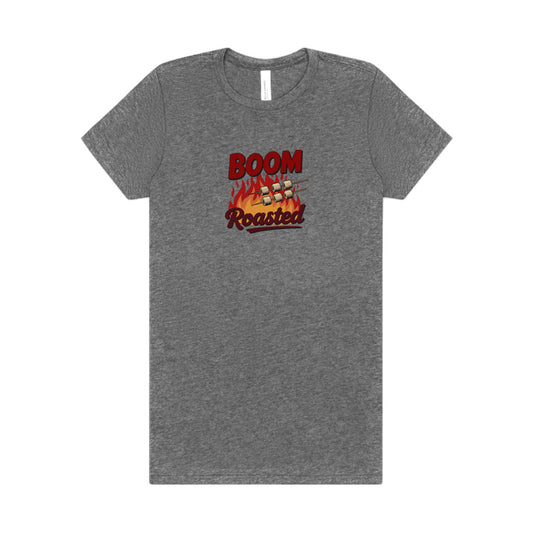Boom, Roasted — Michael Scott Women's Tee (Light)