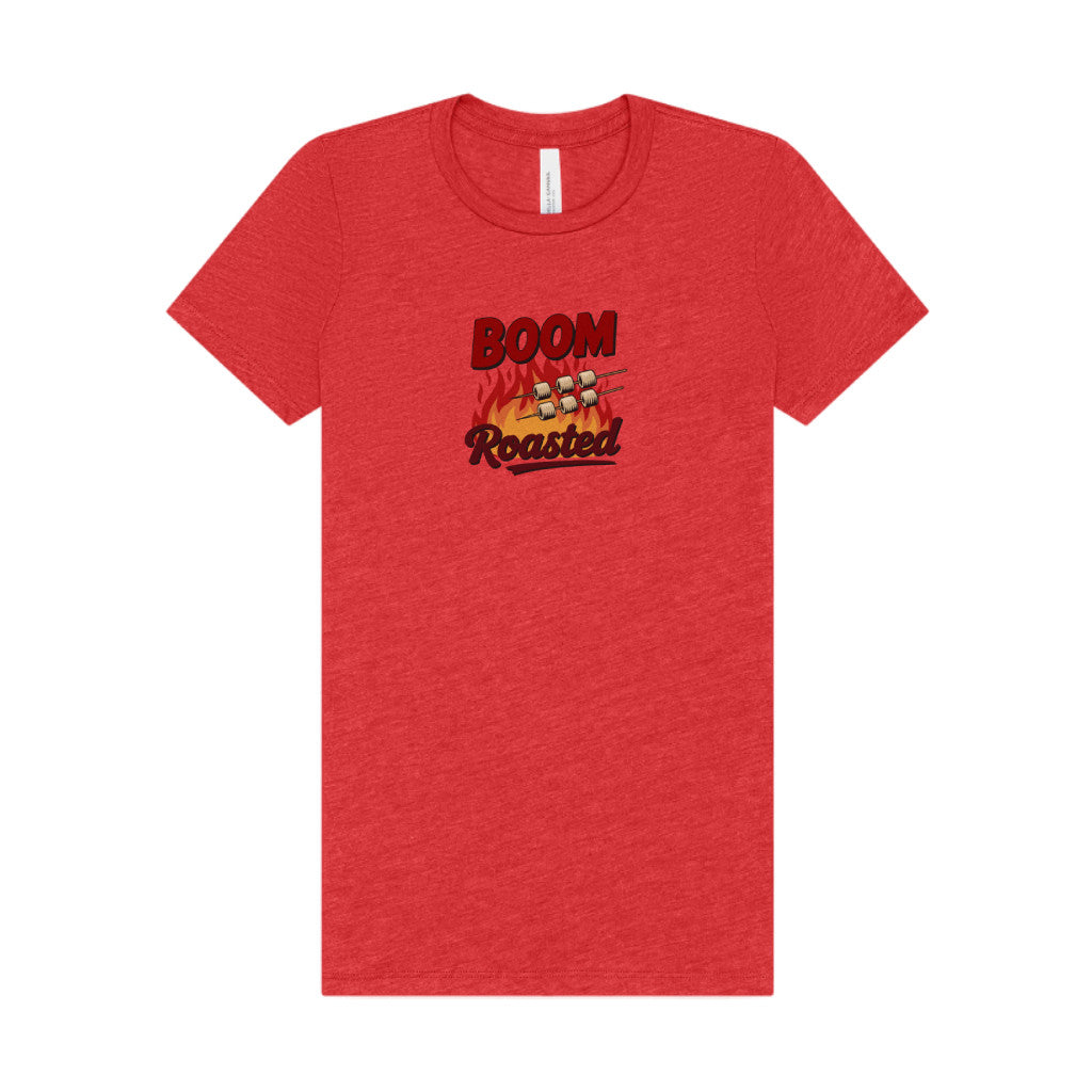 Boom, Roasted — Michael Scott Women's Tee (Light)