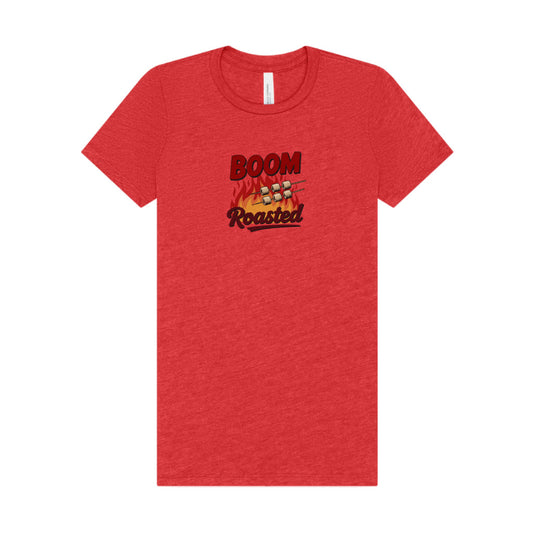 Boom, Roasted — Michael Scott Women's Tee (Light)