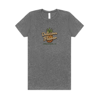 Delicious Flavor — Santa Barbara Pineapple Women's Tee (Light)