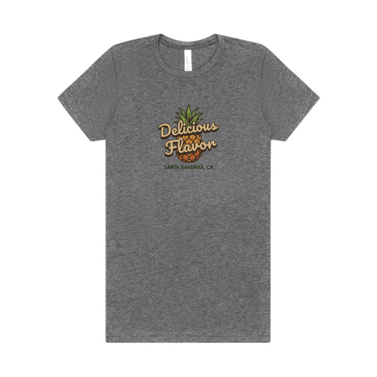 Delicious Flavor — Santa Barbara Pineapple Women's Tee (Light)