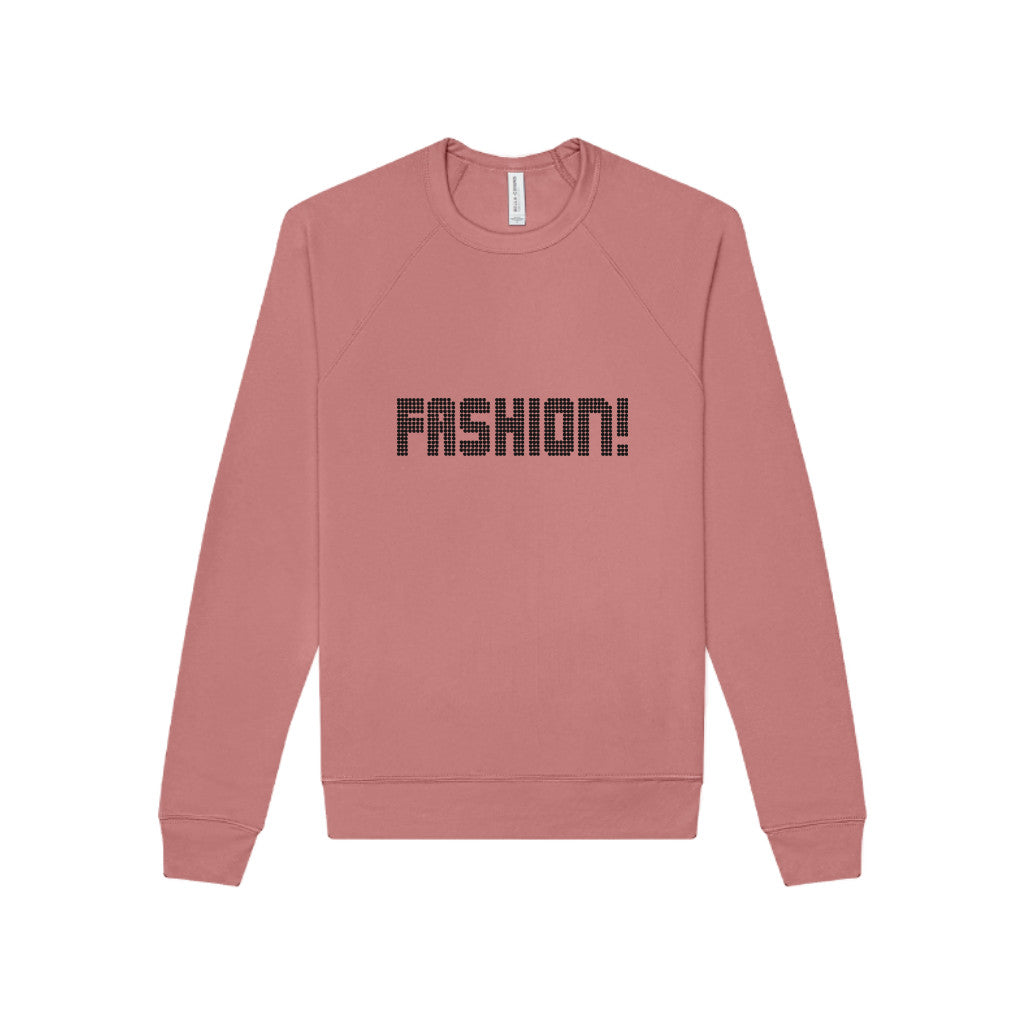 FASHION! — Psych Faux Rhinestones Sweatshirt (Light)