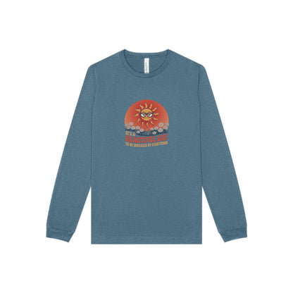 Beautiful Day To Be Irritated by Everything — Retro Long Sleeve (Dark)