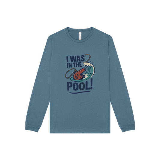 I Was in the Pool! — George Costanza Shrinkage Long Sleeve (Light)