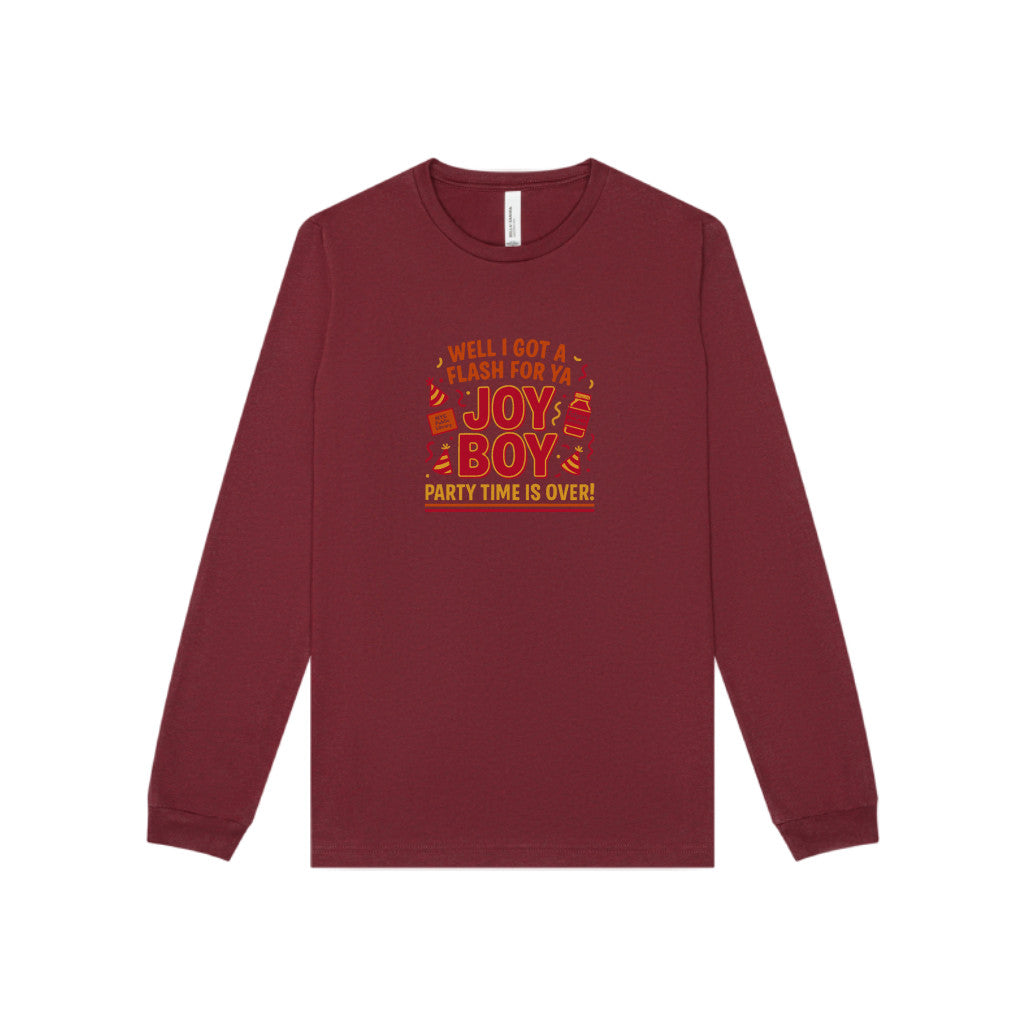 Joy Boy — Seinfeld Library Investigator Long Sleeve (Dark)