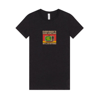 We’ll Do Nothing (Yada Yada) — Seinfeld Retro Women's Tee (Dark)
