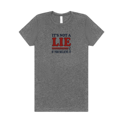 It’s Not a Lie, If You Believe It — George Costanza Retro Women's Tee (Light)