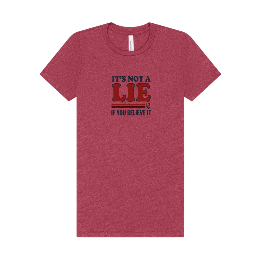 It’s Not a Lie, If You Believe It — George Costanza Retro Women's Tee (Light)