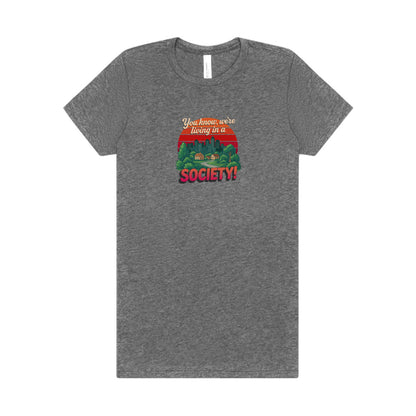 We’re Living in a Society! — Seinfeld Women's Tee (Light)