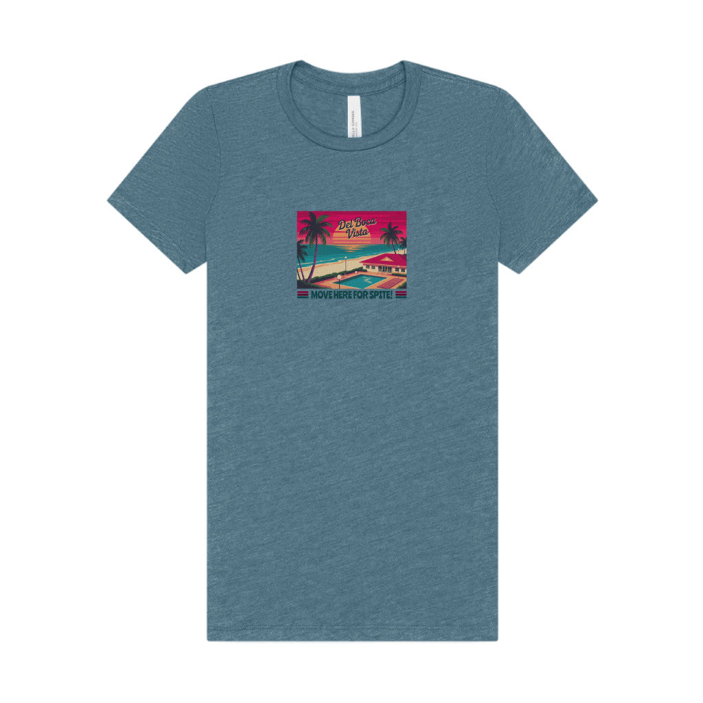 Del Boca Vista (Move Here For Spite!) — Seinfeld Women's Tee (Light)