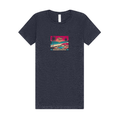 Del Boca Vista (Move Here For Spite!) — Seinfeld Women's Tee (Dark)