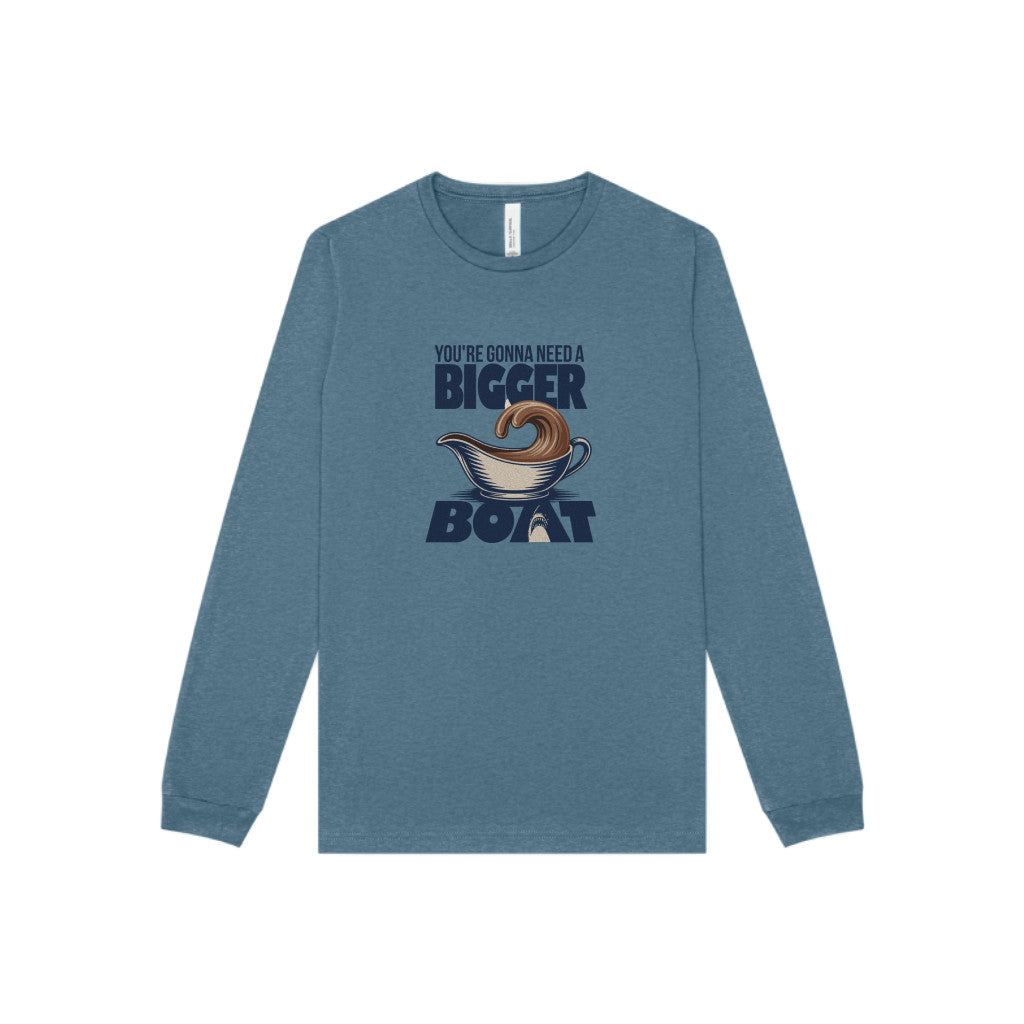You're Gonna Need a Bigger (Gravy) Boat — Retro Long Sleeve (Light)