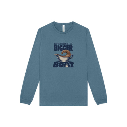 You're Gonna Need a Bigger (Gravy) Boat — Retro Long Sleeve (Light)