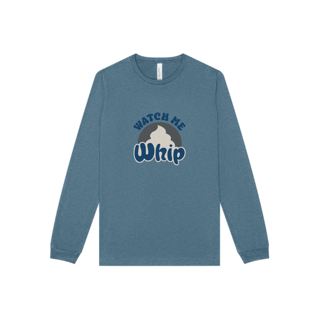Watch Me Whip — Retro Thanksgiving Long Sleeve (Light)