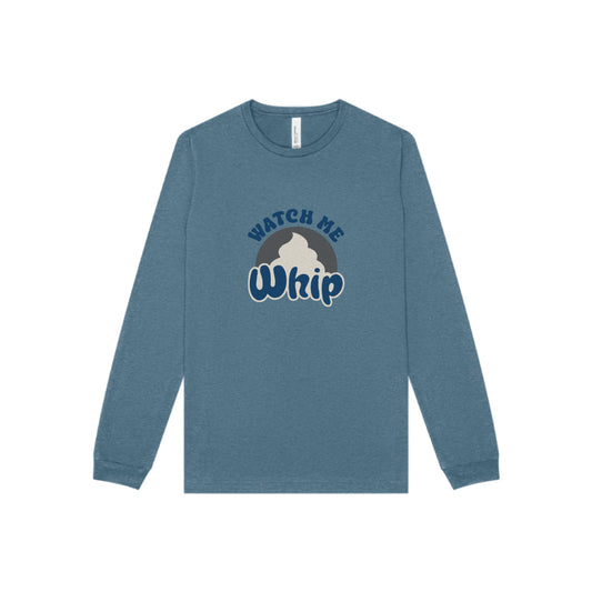 Watch Me Whip — Retro Thanksgiving Long Sleeve (Light)