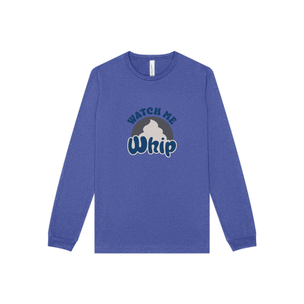 Watch Me Whip — Retro Thanksgiving Long Sleeve (Light)