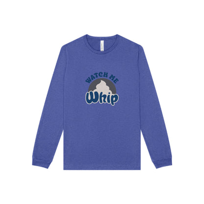 Watch Me Whip — Retro Thanksgiving Long Sleeve (Light)