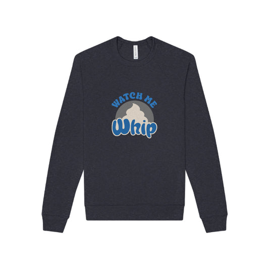 Watch Me Whip — Retro Thanksgiving Sweatshirt (Dark)