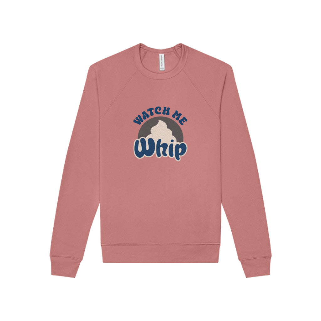Watch Me Whip — Retro Thanksgiving Sweatshirt (Light)