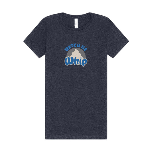 Watch Me Whip — Retro Thanksgiving Women's Tee (Dark)