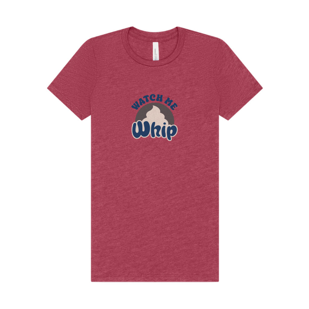 Watch Me Whip — Retro Thanksgiving Women's Tee (Light)