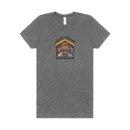 I Have No F*cks to Give — Little Drummer Boy Women's Tee (Light)