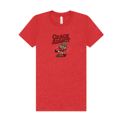 Crack Addict Nutcracker (Unhinged Remix) — Retro Women's Tee (Light)