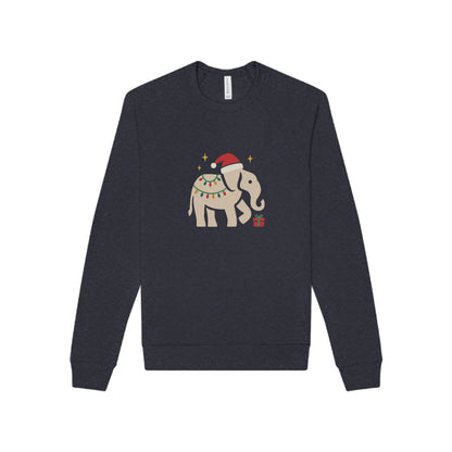 White Elephant Season — Retro Christmas Sweatshirt (Dark)
